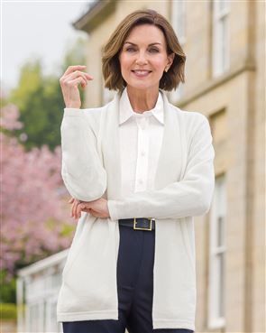 Ladies edge to edge cardigan